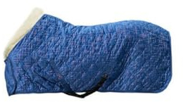 HKM Port Royal Travel rug Deep Blue 7'3