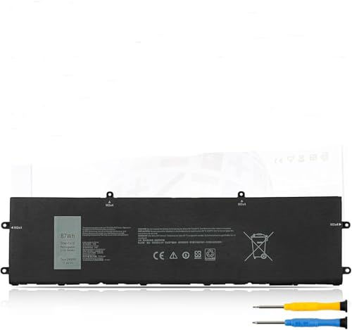 87Wh DWVRR Battery Compatible for Dell Inspiron 16 7620 2-in-1,Alien-ware x15 x17 R1 R2 Gaming Type P111F P111F001 P111F003 P48E P48E001 P48E002 P119F P119F001 NR6MH 0817GN 0NR6MH 817GN
