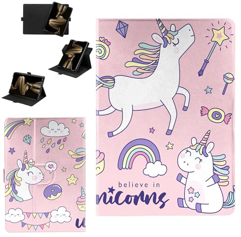 Coque Compatible pour Blow BlackTAB8 4G 8-Pouces Tablette Coque Etui Case Cover [Fonction de Rotation à 360 degrés][Protection renforcée des Bords Contre Les Chutes] CHM