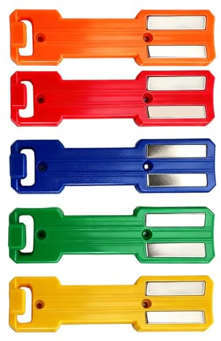 5 Pack Magnetic Spray Can Holder Magnetic Aerosol Can Holder Storage Shelf Magnetics Spray CanHolder Sprays Cans Wall Mount Organizer For Garage