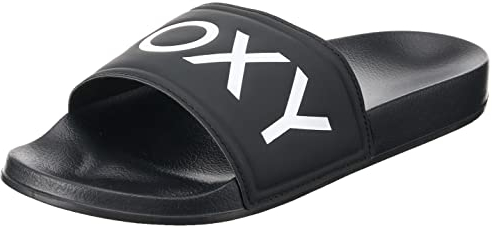 Roxy Slippy, Zapatos de Playa y Piscina para Mujer, Negro (Black FG BFG), 39 EU