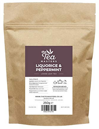 The Tea Masters Loose Leaf Tea - Liquorice & Peppermint (1x250g)