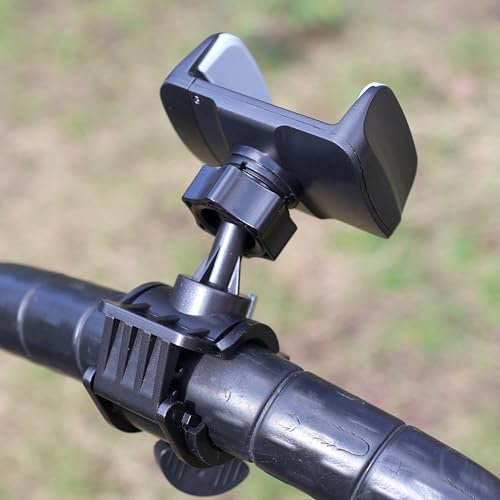 RHINORO Golf Trolley Cart Mobile Phone Holder Mount Bracket Cradle For Apple iPhone 14 15 16 Pro Max 6 7 8 Plus Samsung Galaxy S22 S23 S23+ Note 22 23 PIxel 8 9 Pro