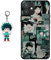 Staremeplz Compatible with iPhone 12 Mini Case With Anime Figure Design [With Keychain], Soft Silicone TPU Cartoons Protective Phone Case for Compatible with iPhone 12 Mini