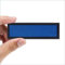 Jopwkuin Panneau LED, 240mAh Panneau d'affichage personnalisé de Grande capacité & 8 Modes Efficace en énergie Programmable LED Display Message Tag Panneau d'affichage de nom LED pour hôtel(Blue)