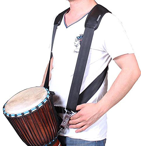 MoonEmbassy Djembe Strap Padded World Rhythm Djembe Drum Harness