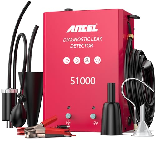ANCEL S1000 Auto Kraftstoffleck Detektoren EVAP Lecks Testgerät 12 V Rauchmaschine Leckdetektor Diagnose-Tester für alle Autos