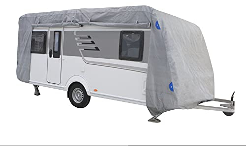 Schutzhülle für Wohnwagen-Caravan, Größe S 4,60 cm lang, Abdeckung, Schutzhaube