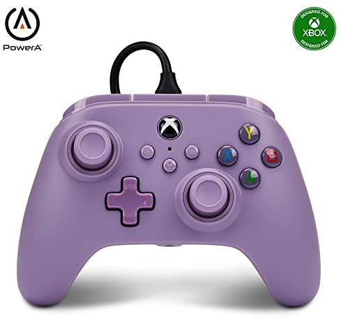 Power A Nano controlador cableado mejorado para Xbox Series X|S - Lila (Morado)