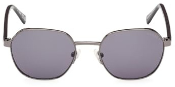 MARCOLIN Herren Gu00116 Brille, glänzend grau (Shiny Gunmetal), Einheitsgröße