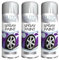 SDMAX All Purpose Silver Wheel Spray Paint, Suitable for Wood, Metal, Plastic, and, Glass Surface, Fast Drying, Easy Application, Interior and Exterior Usage, 250ML (3 Pcs)