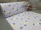 240cm Breit Meterware ab 50cm Popeline Baumwolle Stoff Baumwollstoff Kinderstoffe Stoffe Einhorn Babystoffe Ranforce Bastelstoff Kinder ÖKO-TEX VP0K054 (Lila überwiegend)