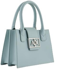 Armani Exchange Damen Jodie Small Tote Kleine Tragetasche, Dark Reflection