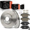 Frankberg 2x Bremsscheiben + 4x Bremsbeläge Vorderachse mit Bremsenschmiermittel Kompatibel mit Mito 955 2008-2018 Fiorino MPV 225 2007-2024 Panda 169 2004-2013 Replace# 46401356