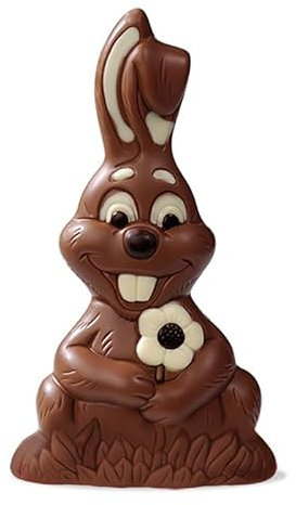 Heilemann Osterhase mit Blume Vollmilch, 100 g