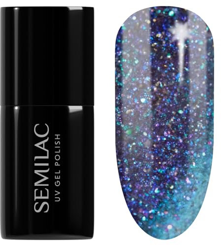 Semilac UV-Nagellack 826 Virtual Blue 7 ml