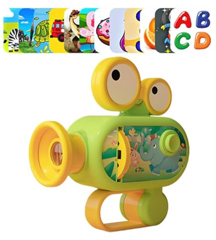 Projector Toys for Kids Boys Compact LED Projector Torch Toy | Fun Cognition Bedtime Educational Toy, LED Projector Torch Toy for Boys Girls Kids