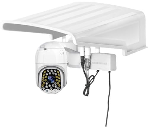 Security Camera Cover,Camera Rain-proof Protector Shield,Sun Rain Shade Camera Cover,Security Cover Wall Mount for All Outdoor Cameras