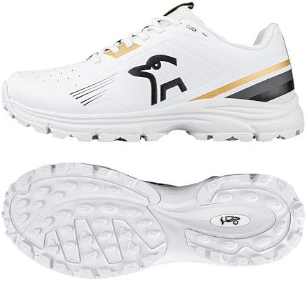 Kookaburra KC 3.0 Rubber Sole Cricket Shoe - Gold/Black