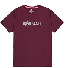 Alpha Industries Herren Alpha Label T T-Shirt (1er Pack)