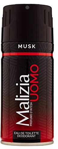 Malizia Uomo Musk Deospray, 150 ml