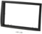CARAV 40-205 doppel DIN Autoradio Radioblende für Citroen Jumper,Peugeot Boxer, FIAT Ducato 2006+
