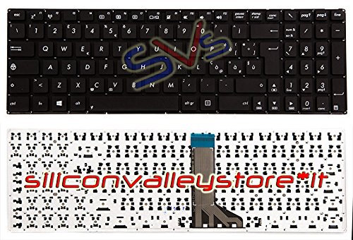 Siliconvalleystore Tastiera Italiana per Notebook Compatibile con ASUS F553 F553M F553MA-BING-623B F553MA-BING662B