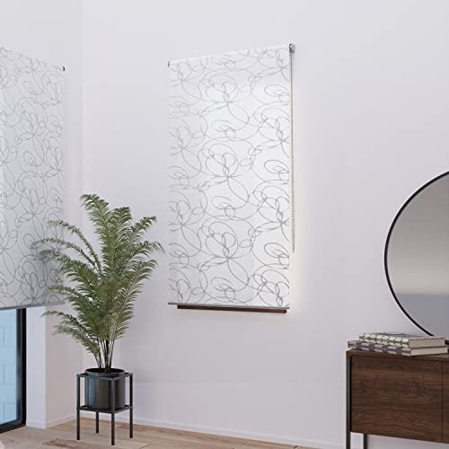 Madeco Rollo, lichtdurchlässig, Zickzack-Motiv, 60 x 190 cm