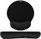 Kigos Mouse Pad Wrist Rest, Large Keyboard Wrist Rest Support & Mouse Pad Set, Comfortable Memory Foam Mouse Mat with Wrist Cushion Support Ergonomic for Computer Laptop Office Home