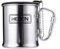 HEECN Mug à mousqueton léger avec couvercle - Tasses à café - Camping et randonnée 280ml HESS-030BBK