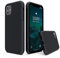 SURPHY Liquid Silicone Case Compatible with iPhone 11 Case, Soft Rubber Full Body Thickening Design Shockproof with Microfiber Cloth Lining 6.1 inch Phone Case for iPhone 11, Black