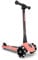 Scoot & Ride Highwaykick 3 LED Scooter Roller Kunststoff/Metall Peach, Maße: ca. 55cm x 15cm x 24cm, 96357, Pfirsich