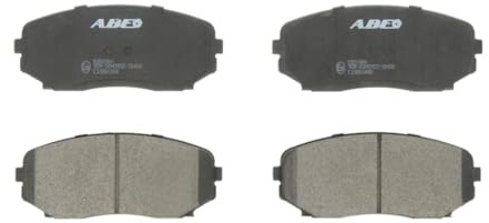 ABE C13061ABE Bremsbelagsatz Bremsbeläge Vorne Kompatibel mit MITSUBISHI OUTLANDER III GGW, GFW, ZJ