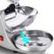 Electric Ice Crusher Machine with Stainless Steel Bowl, Non-Slip Pads, 1450R/M, 65KG/H Capacity, Ice Shaver Snow Cone Maker for Cocktails, Ice Cream, Smoothies, Cold Juice