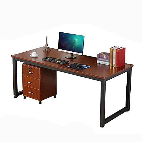 Tavolo Per Computer Desktop, Tavolo Da Pranzo Per Casa / Scrivania, (MDF. + Telaio In Acciaio) Tavolo Da Conferenza Dell'azienda, Tavolo Da Studio Per Studenti L80 / 100/120 Cm ( Size : 80×40×74cm )