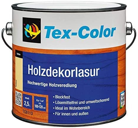 TEX-COLOR HOLZDEKORLASUR - 2.5 LTR (EICHE) [SP]