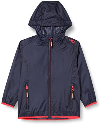 CMP - Kid G-Jacke mit Regenkapuze, Marineroter Kuss, 128