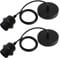 2 Piezas Portalámpara E27 de Metal Para Lámparas Colgante, con Anillo Roscado, con Cable Ajustable 100CM, E27 Lámparas Soporte Tonos Compatibles, para Bar, Cafetería, Comedor(Negros)