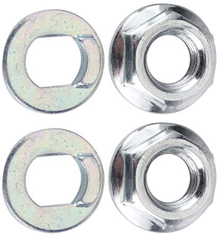Motor Wheel Nuts Screw,Tbest Reidelectricscooterparts Wheel Axle Nut Carrera Impel Is1 Electric Scooter Nuts Skateboarding Electric Scooter Front Motor Wheel Steel Alloy Nuts for Xiaomi M365 PRO