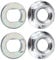 Motor Wheel Nuts Screw,Tbest Reidelectricscooterparts Wheel Axle Nut Carrera Impel Is1 Electric Scooter Nuts Skateboarding Electric Scooter Front Motor Wheel Steel Alloy Nuts for Xiaomi M365 PRO