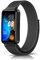 Niboow Cinturino Per Huawei Band 8/Huawei Band 9/Huawei Band 10, Uomini Donne Ricambio Regolabile Watch Band, Sport Nylon Traspirante Leggero Cinturino Per Huawei Band 8/Band 9/Band 10 - Nero