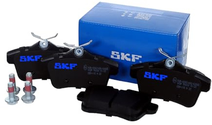 SKF Scheibenbremse Bremsbelag VKBP 90030-4er Set - Position Hinterachse Höhe 77 mm Länge 134 mm Breite 83 mm Dicke 17,5 mm - OE Qualität