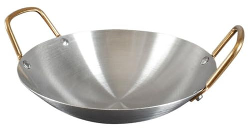 UPKOCH Dry Pot Mit Zwei Multifunktionales Kochgeschirr Für Küche Und Outdoor Und Langlebige Pfanne Für Hot Pot Und