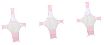 SAFIGLE 3 Stk Baby-Badetuch badesitz unterstützung neugeborene bad unterstützung Baby-Badenetz Badeunterstützung kindersitz Duschnetz für Kleinkinder Mesh für Babyduschen einstellbar Wanne