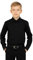 Boys Soft Cotton Blend Slim Fit Classic Collar Dress Black Shirt, Long Sleeve, Easy Iron Special Occasion Shirts Size 12 Years