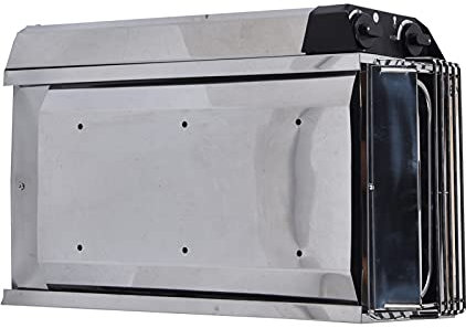 Edelstahl-Saunaofen mit Interner Steuerung, Heizung, Saunaraumausrüstung für zu Hause, Hohe Effizienz, Langlebig, Ideal für Wohnungen, Hotels und