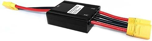 GeRRiT Battery Converter,120A E-Bike Dual Battery Discharge Converter Dual Battery Pack Switch XT90 Connector Adapter 40V/100V 40V-120V