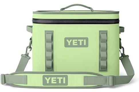 YETI Hopper Flip 18 Cool Bag, Portable & Insulated Backpack Cooler, Key Lime