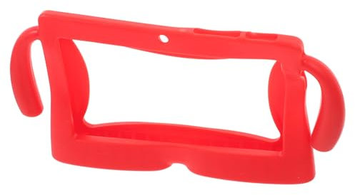Angoily Funda De Silicona Roja para Tableta Q88 De 7 Pulgadas, Funda Protectora para Niños, Resistente y Cómoda para Uso Escolar y Diario