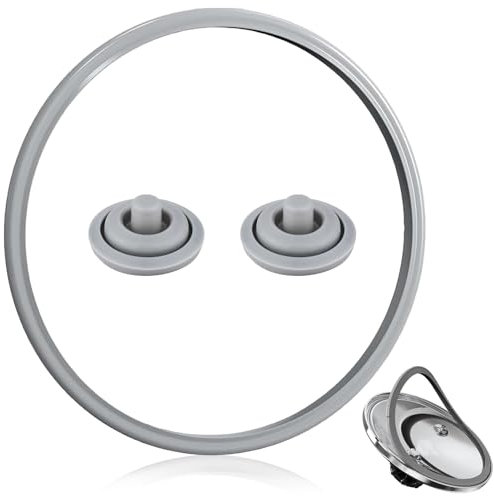YCHYAN 3 Pièces Autocuiseurs de Remplacement, Joint en Silicone pour Autocuiseur, Utilisable Pendant 2 à 3 Ans, Convient à la Plupart des Marques D'autocuiseurs, Effet D'Étanchéité Idéal